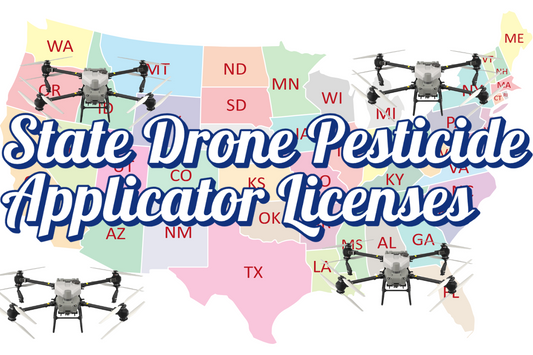 Drone Aerial Applicator State License Department