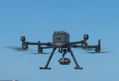 DJI Matrice 300 RTK Industrial Drone flying 2