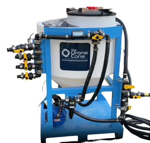 Drone Cone Mixing Station front