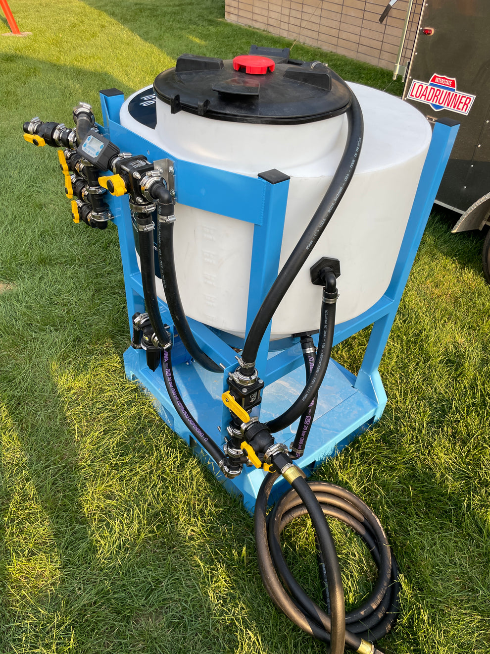 Drone Cone Mixing Station Rear viw Image