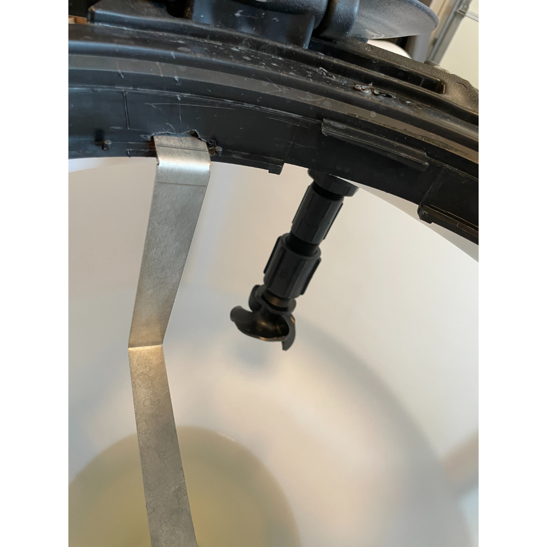 Drone Cone Mixing Station Tank Rinsing