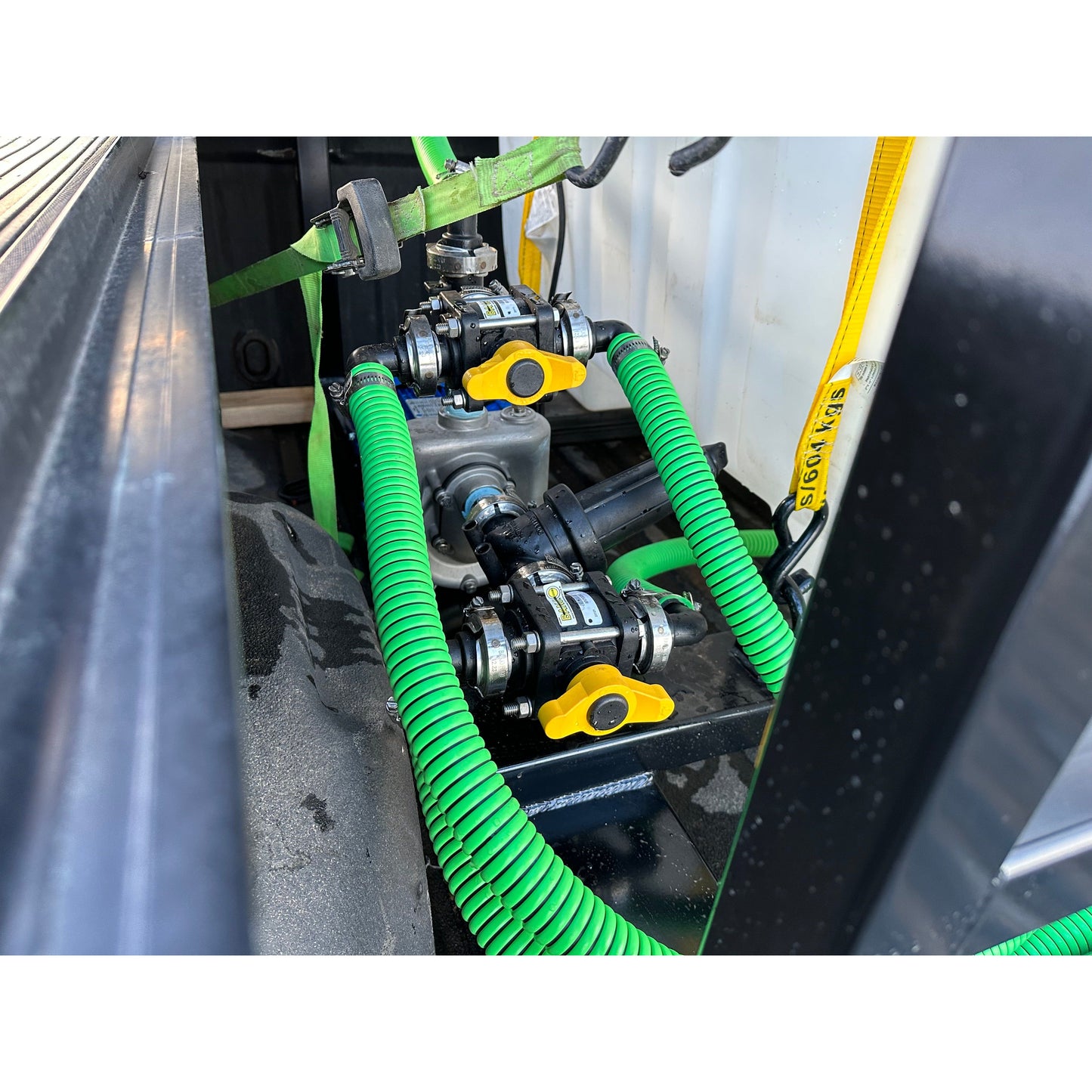 Roadrunner Truck Bed Drone Tendering Unit connection setting