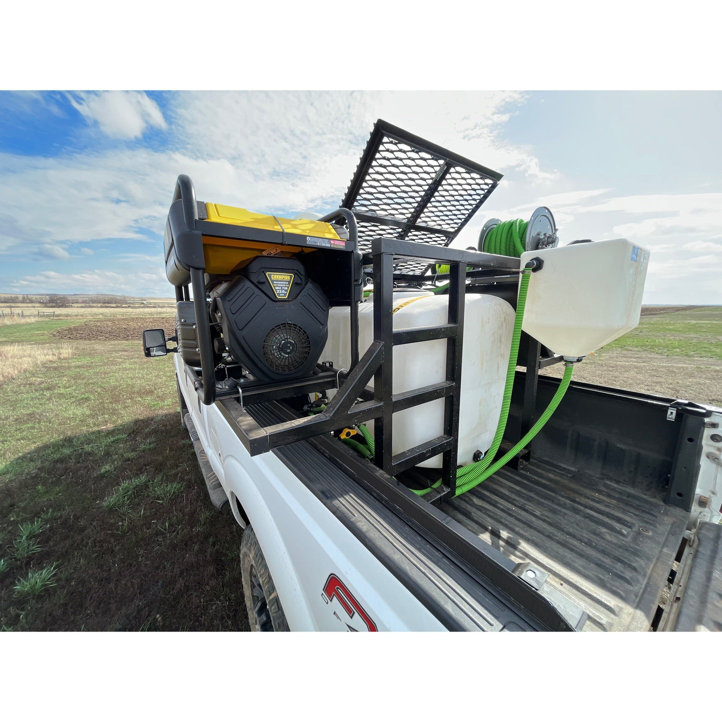 Roadrunner Truck Bed Drone Tendering Unit left side back