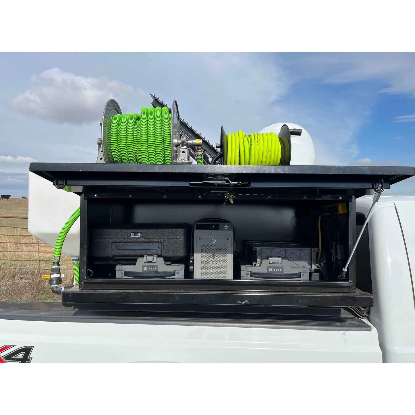 Roadrunner Truck Bed Drone Tendering storage unit