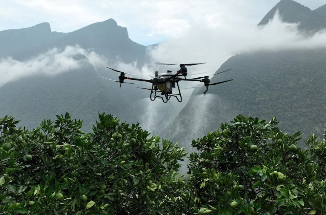 DJI Ag T40 Pro Kit spraying 2