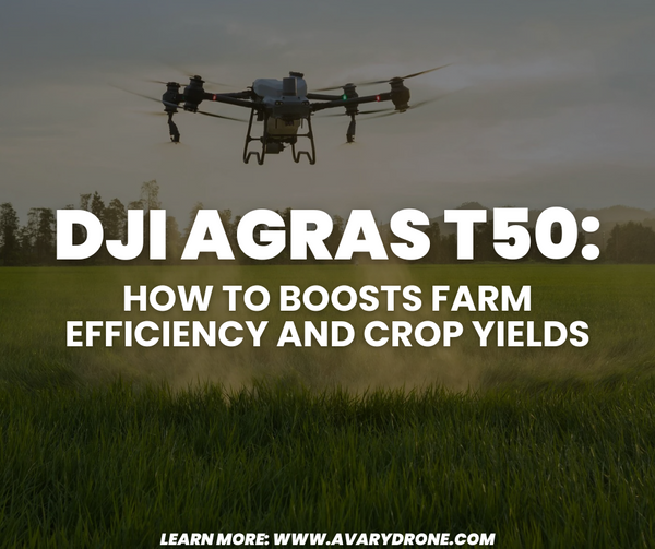 How the DJI Agras T50 Drone Boosts Farm Efficiency and Crop Yields in 2025