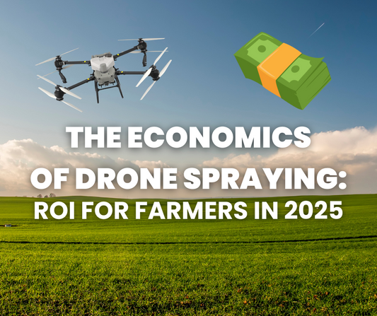 The Economics of Drone Spraying: ROI for Farmers in 2025