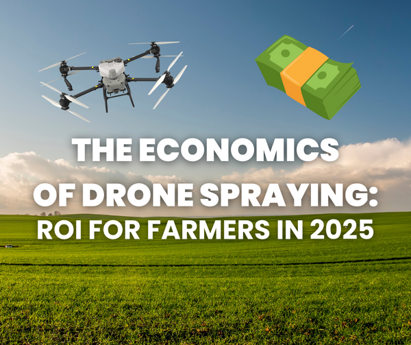 The Economics of Drone Spraying: ROI for Farmers in 2025