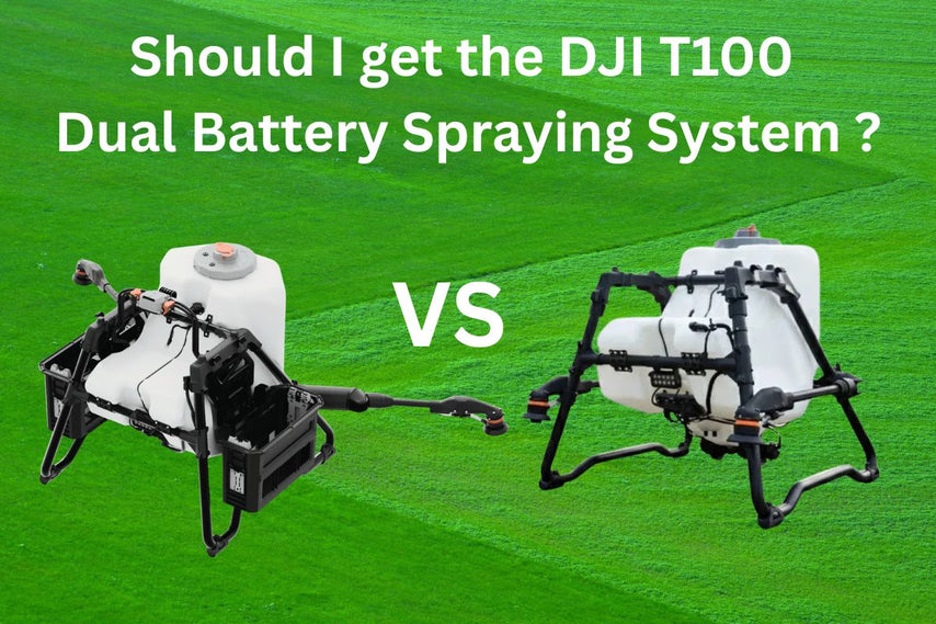 T100 Single Battery vs Dual Battery Spray: Which System Should You Run?