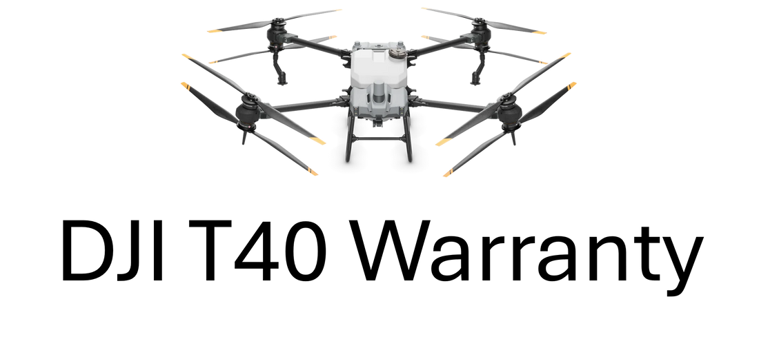 What is the Warranty on my DJI Agras T40