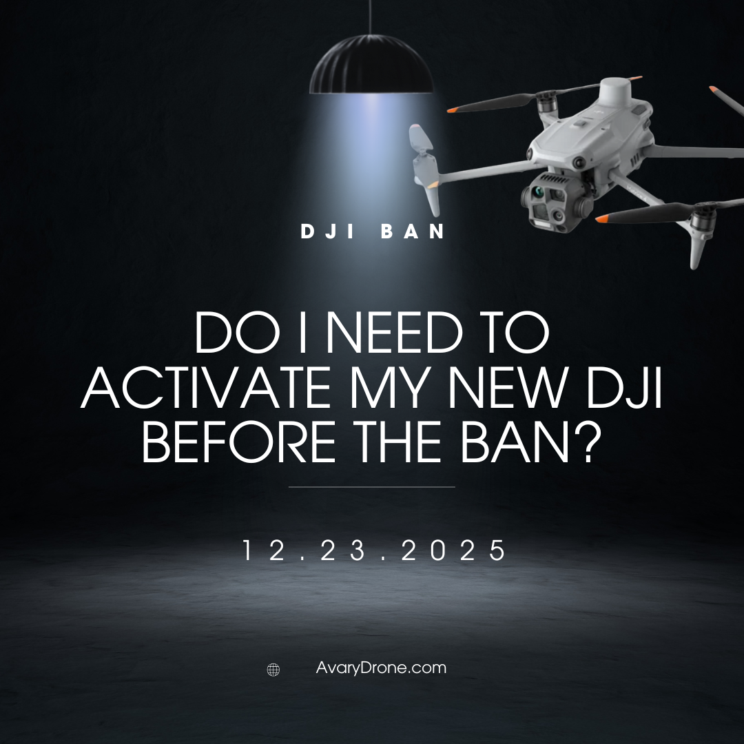 Do I need to activate my new DJI drone before the ban on December 23rd?