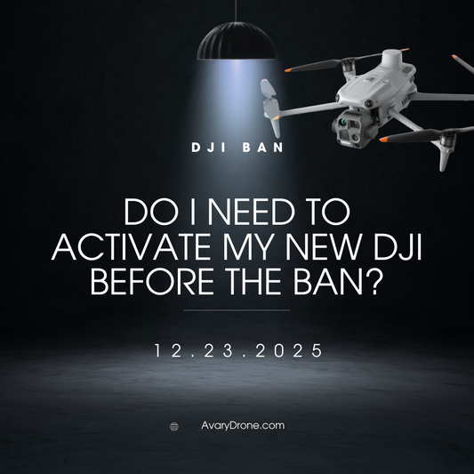 Do I need to activate my new DJI drone before the ban on December 23rd?
