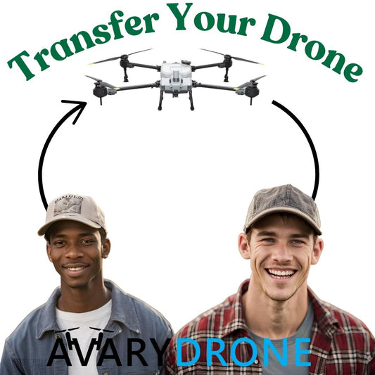 How to transfer ownership of DJI T40, T50 or other agras drone