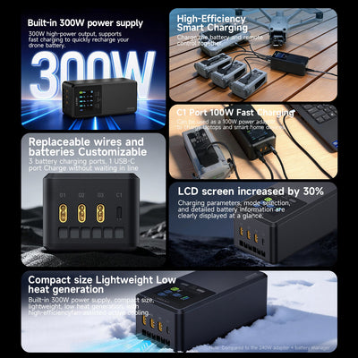 LKTOP 300W hub features
