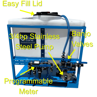 Drone Cone Mixing System - 200 Gallon
