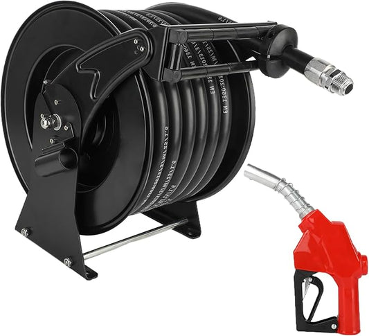 50' Foot Retractable Hose Reel - 1 inch DEF