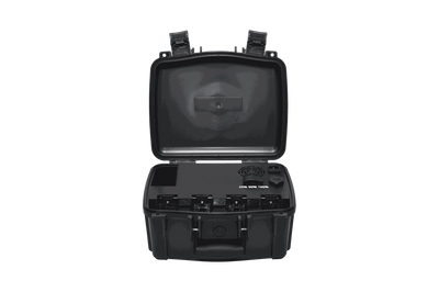 Matrice 4T PRCS front view, open case without batteries