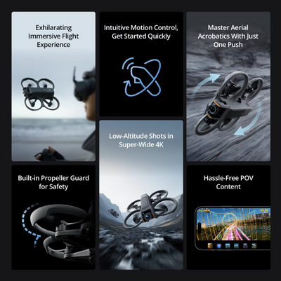 DJI Avata 2 Fly More Combo Drone
