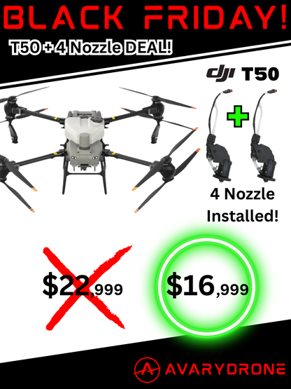 DJI T50 4 Nozzle Kit Black Friday Deal
