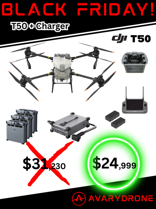 DJI T50 Ready to Fly with Charger Black Friday Deal