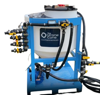 Drone Cone Mixing Station front