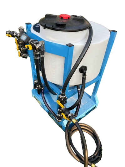 Drone Cone Mixing Station Back