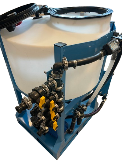 Drone Cone Mixing Station Left Side