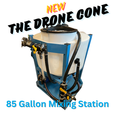 Drone Cone Mixing Station Right Side