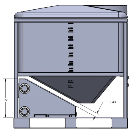 Drone Cone Mixing System - 200 Gallon