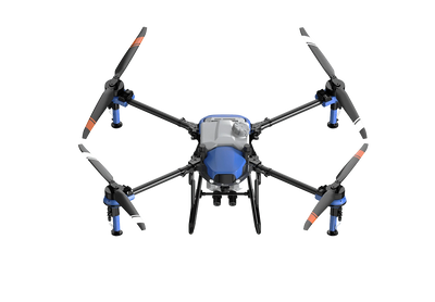 Hexacopter EAVision J100 with a camera on a white background