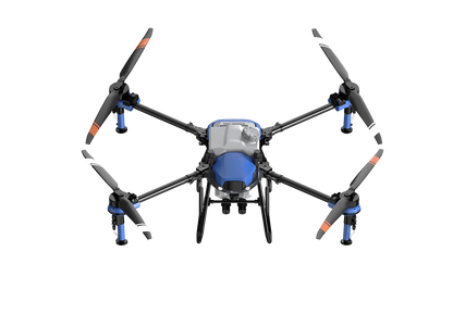 Hexacopter EAVision J100 with a camera on a white background