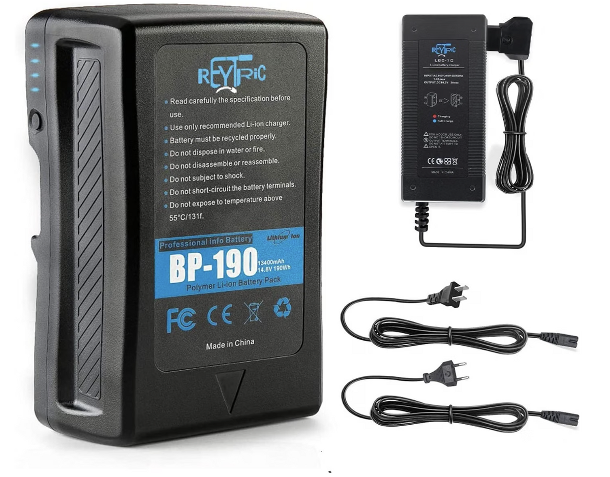 190Wh(13400mAh) V Mount V-Lock Battery for Displays and Cameras
