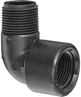 SL100-90 1" Female NPT x 1" Male NPT | 90° Elbow Banjo