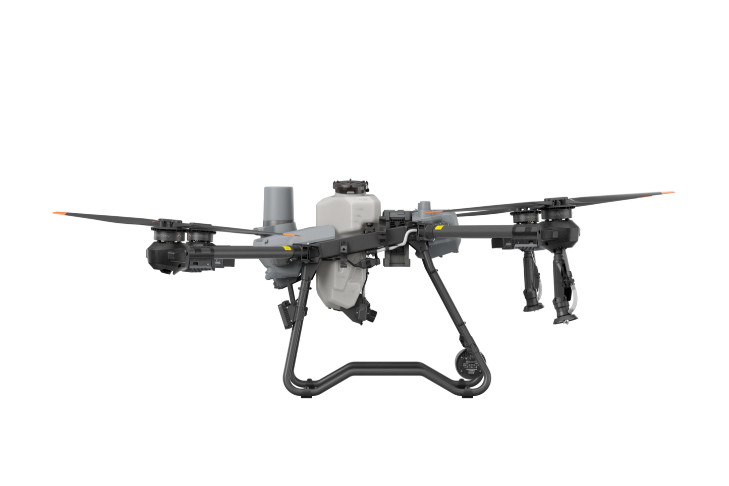 Drones on a white background