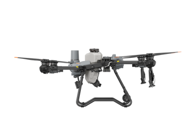 Drones on a white background