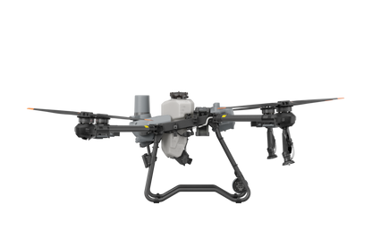 Drones on a white background