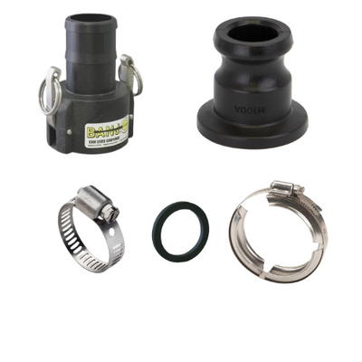 Camlock to 1 inch hose kit for Drone Cone
