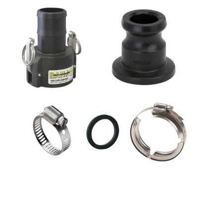 Camlock to 1 inch hose kit for Drone Cone