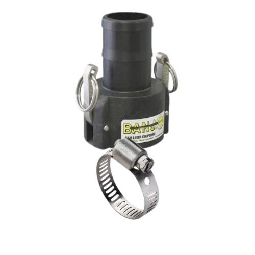 1" Female Camlock to Hose Barb kit for Drone Cone