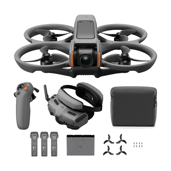 DJI Avata 2 Fly More Combo Drone on a white background