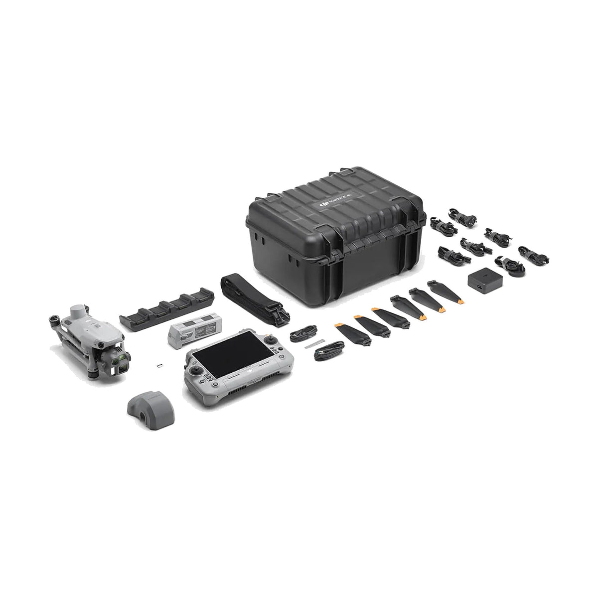 DJI Matrice 4E on a white background